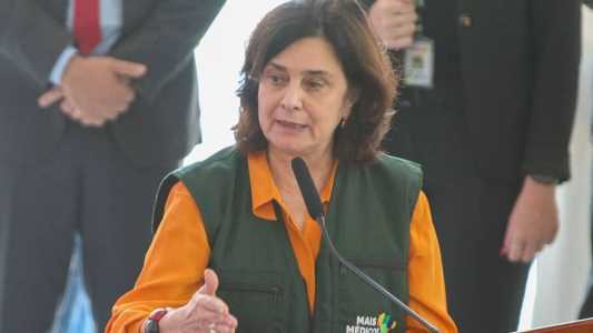 A ministra Nísia Trindade, da Saúde