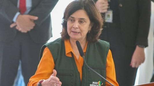 A ministra Nísia Trindade, da Saúde