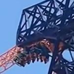 Vídeo: grupo fica de cabeça para baixo após montanha-russa apresentar defeito na China