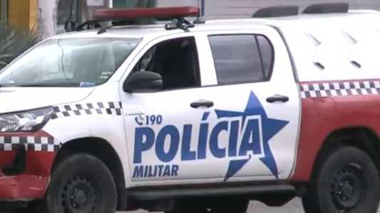 A mulher e seus três filhos foram sequestrados