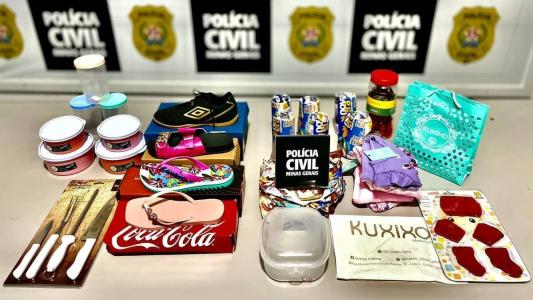 A mulher foi autuada e encaminhada ao sistema prisional