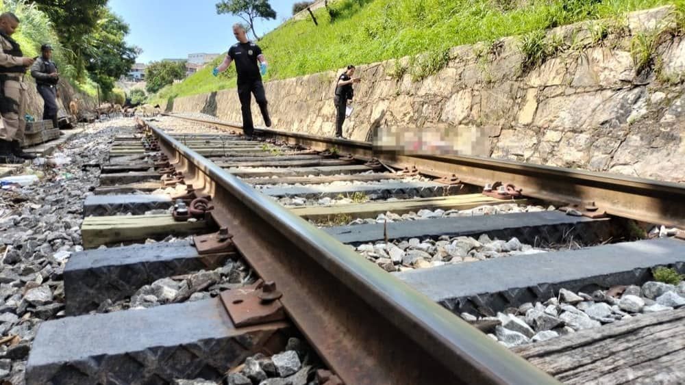 Homem é encontrado morto em linha férrea em Belo Horizonte