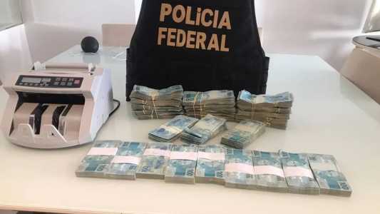 A origem do dinheiro deverá ser esclarecida pelos suspeitos