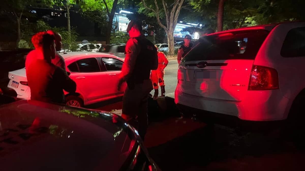 Vídeo: briga de trânsito envolvendo policial civil termina com motorista baleado em Belo Horizonte