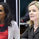 Reunião de Duda Salabert e Gleisi Hoffmann agita PT