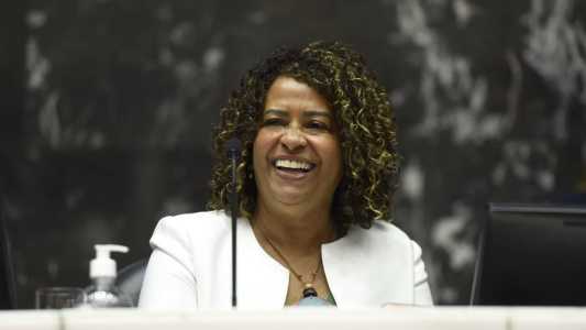 A presidente em exercício da ALMG, Leninha (PT)