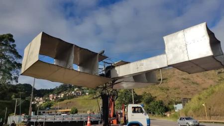A previsão de inauguração do monumento é no dia 23 de julho