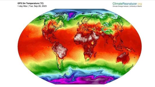 A previsão é que o Brasil quebre o recorde absoluto de temperatura nesta quarta (27)