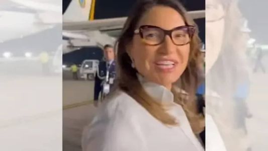 A primeira-dama Rosângela da Silva, a Janja