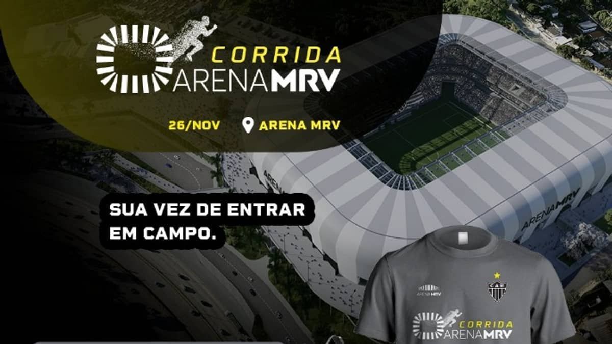 Corrida da Arena MRV: veja informações sobre evento no estádio do Atlético