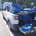 Homem é preso carregando meia tonelada de maconha escondida no carro em Minas