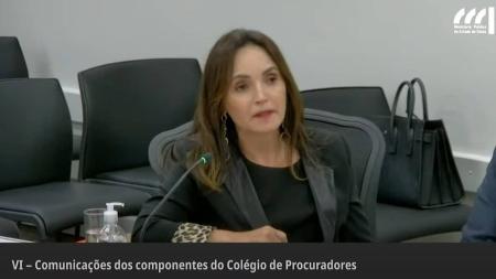 A procuradora Carla Fleury de Souza