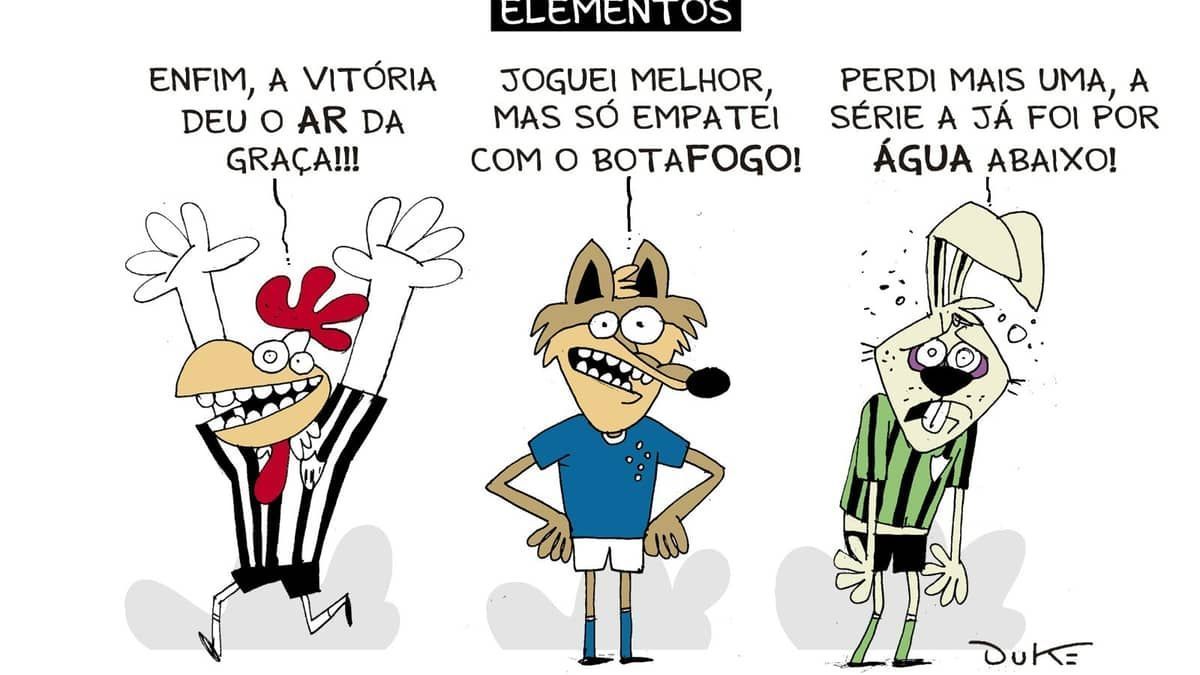 Charge do Duke: a rodada de Atlético, Cruzeiro e América no Brasileiro