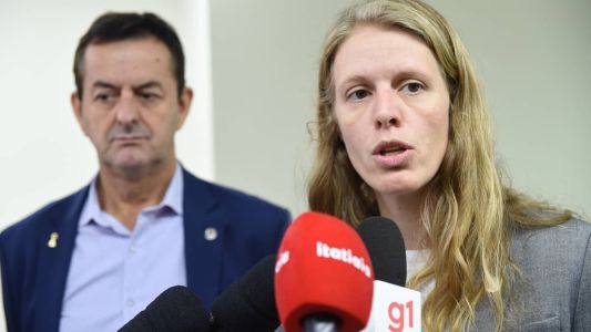 A secretária de Estado de Planejamento e Gestão, Luísa Barreto