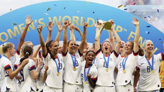 Seleção Estadunidense, atual campeã da Copa do Mundo Feminina