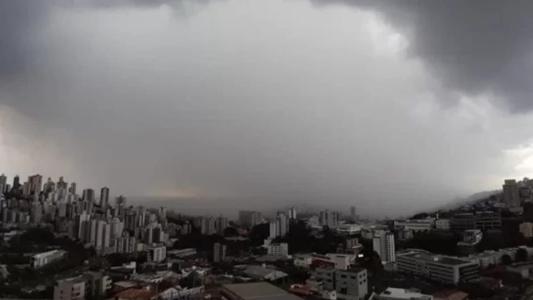 A semana em Belo Horizonte deve ser de chuva