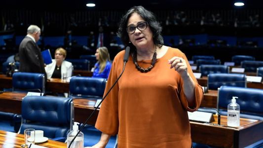 A senadora Damares Alves (Republicanos-DF)
