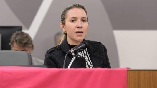 A servidora Janaína Passos de Paula