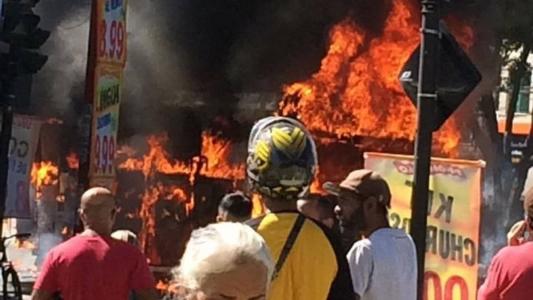 A suspeita é que o incêndio seja criminoso