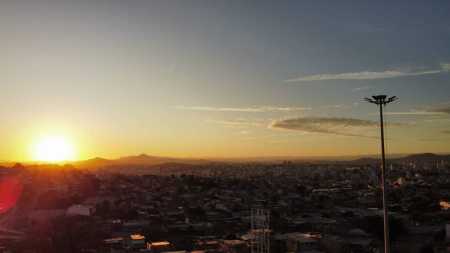 A temperatura mínima em Belo Horizonte foi de 10°C
