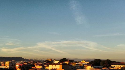 A temperatura mínima em Belo Horizonte foi de 11°C