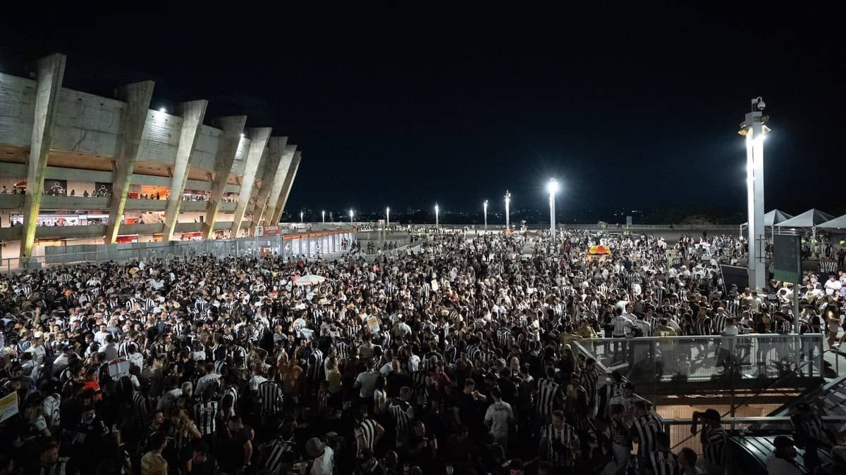 Média de público do Atlético em 2023 é maior que a soma de América e Cruzeiro
