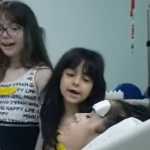 Vídeo: filhas de jovem internada por cheirar pimenta cantam para a mãe no hospital