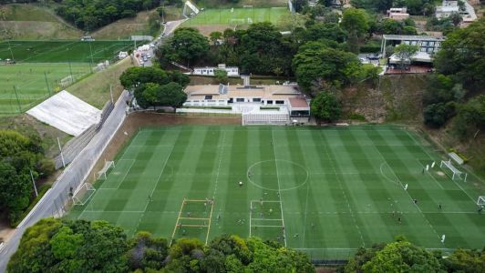 A última entrada da imprensa na Cidade do Galo aconteceu em 13 de março de 2020