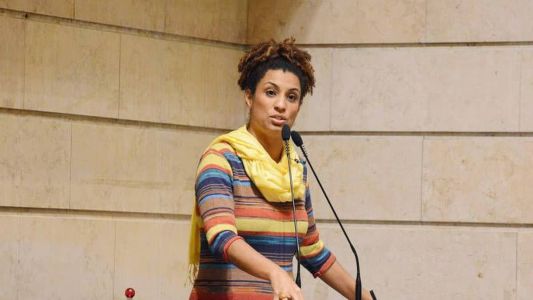 A vereadora assassinada Marielle Franco