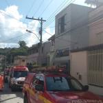 Homem é vítima de choque elétrico e corpo pega fogo enquanto pintava casa no interior de Minas