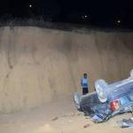 Mulher cai com carro em ribanceira de 65 metros e sobrevive em Minas