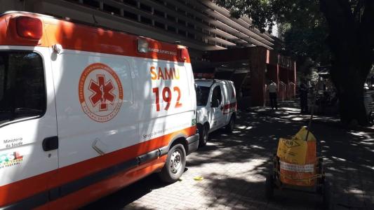 A vítima foi encaminhada para atendimento no João XXIII