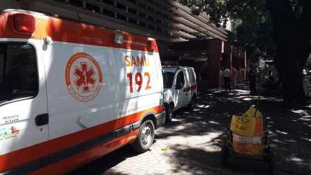 A vítima foi encaminhada para atendimento no João XXIII