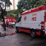 Vídeo: idosa fica ferida em queda árvore na praça Sete, no Centro de BH
