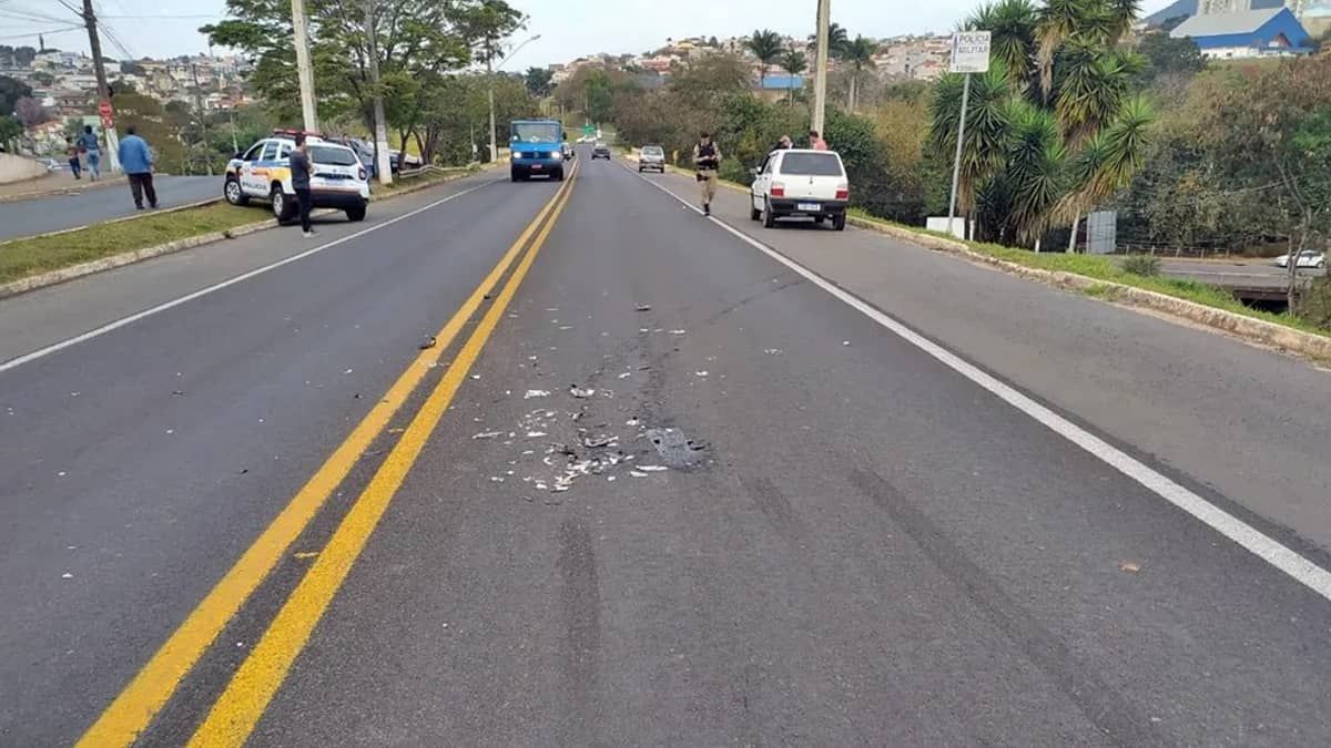 Idosa de 78 anos morre após ser atropelada na MG-459