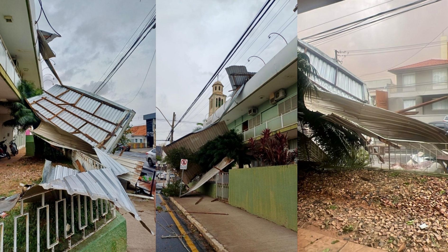 Temporal interdita rodoviária, suspende aulas e deixa estragos no interior de SP