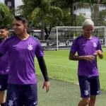 Giovane volta a treinar com o elenco do Corinthians; saiba o motivo