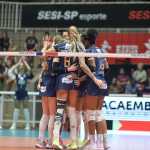 Gerdau Minas supera Sesi Bauru e estreia com vitória no Sul-Americano de Vôlei Feminino