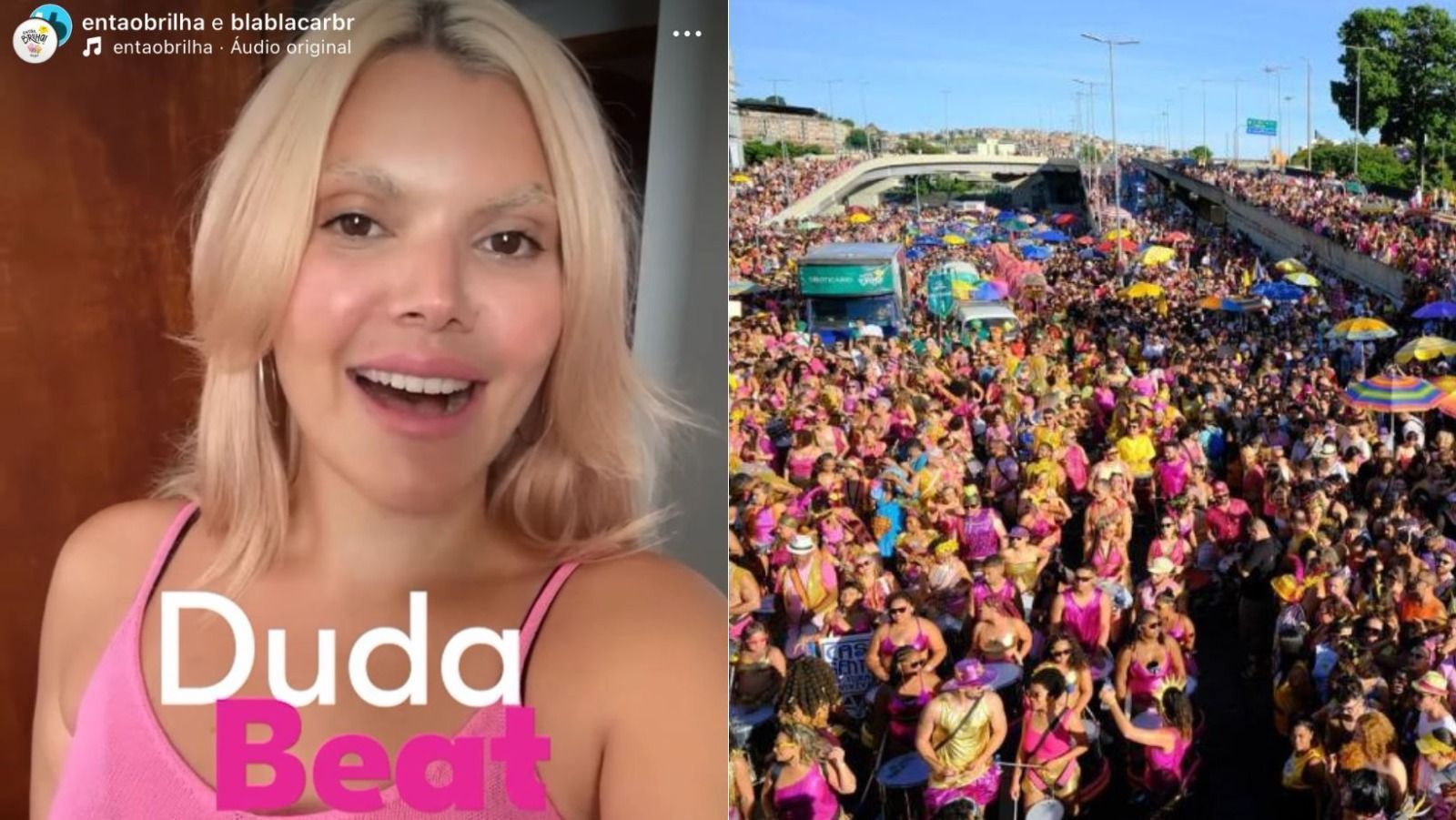 Cantora Duda Beat confirma participação especial no cortejo de 15 anos do bloco Então, Brilha!, em BH