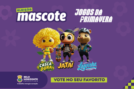 Mascote Jogos da Primavera 2025