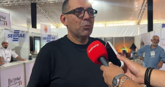 Jefferson Rueda, em palestra em Monte Verde