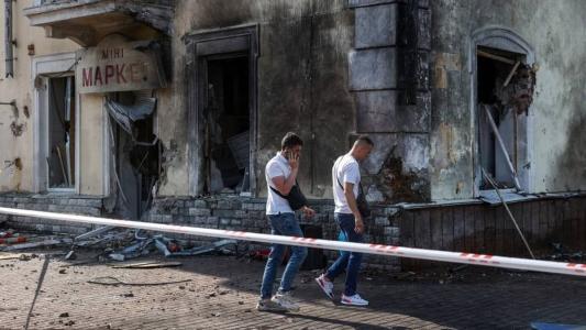Chernigov foi atingida por mísseis russos