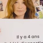 Ex-primeira dama francesa Carla Bruni revela ter tido câncer de mama