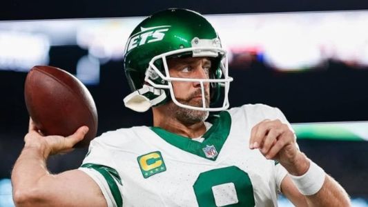 Aaron Rodgers rompeu o tendão de Aquiles e está fora da temporada com os Jets