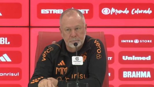 Abatido, Mano tentou explicar mais uma eliminação do Inter