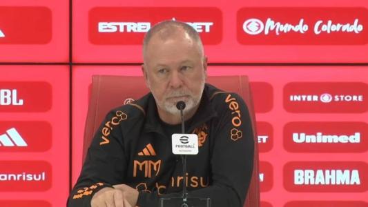 Abatido, Mano tentou explicar mais uma eliminação do Inter