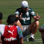 Abel comanda último treino completo do Palmeiras para enfrentar o São Paulo