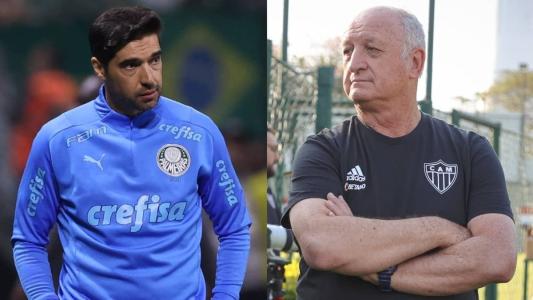 Abel, do Palmeiras, e Felipão, do Atlético, se reencontram em jogo pela Libertadores