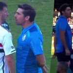 Abel 'escapa' de gancho e não recebe punição por confusão com Calleri