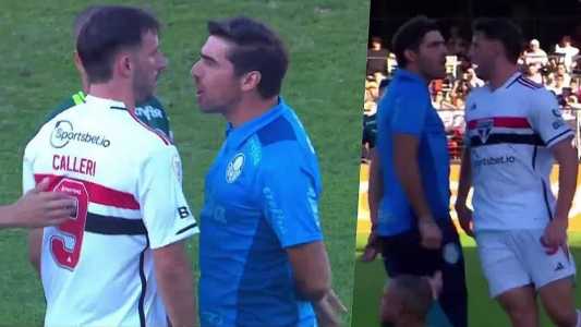 Abel Ferreira é absolvido de encarada com Calleri e não recebe gancho por expulsão contra o Fortaleza
